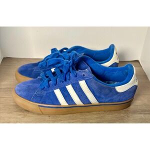 Adidas Skateboarding Blue Suede Low Top Sneakers‎ Men's Size 11 Streetwear shoes